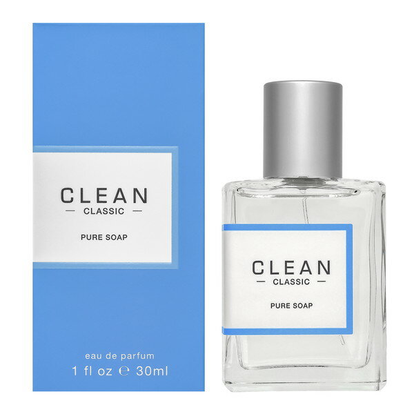 CLEAN クリーン 香水 ユニセックス メンズ レディース クラシック ピュア ソープ オードパルファム 30mL CLN-CLASSICPURESOAP-30 フレグランス 誕生日 新生活 プレゼント ギフト 贈り物