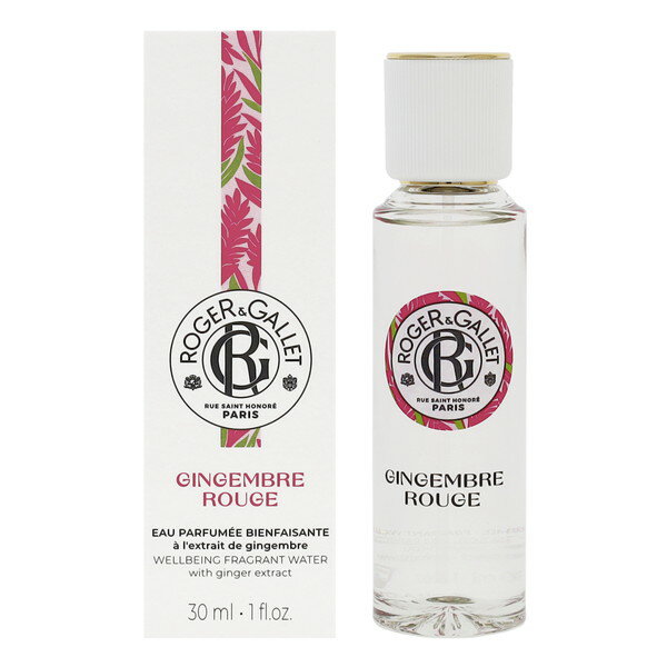 ROGER & GALLET ロジェ・ガレ 香水 レディース オ パフュメ ジンジャールージュ オードトワレ 30mL RG-GINGEMBREROUEDT-30 フレグランス 誕生日 新生活 プレゼント ギフト 贈り物