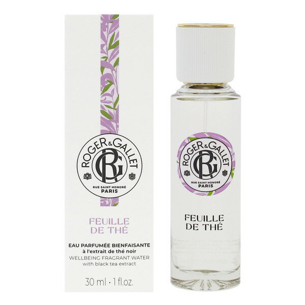 ROGER & GALLET ロジェ・ガレ 香水 レディース オ パフュメ テ オードトワレ 30mL RG-FEUILLEDETHEEDT-30 フレグランス 誕生日 新生活 プレゼント ギフト 贈り物