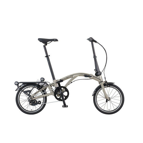 DAHON Curl i4 16インチ アンティークゴールド [フォールディングバイク 内装4段 アルミフレーム]