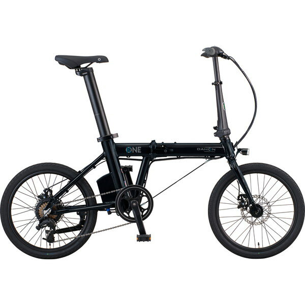 DAHON K-ONE e-bike 20インチ ピッチブラック [電動フォールディングバイク 外装7段変速 5段階アシストモード アルミフレーム]