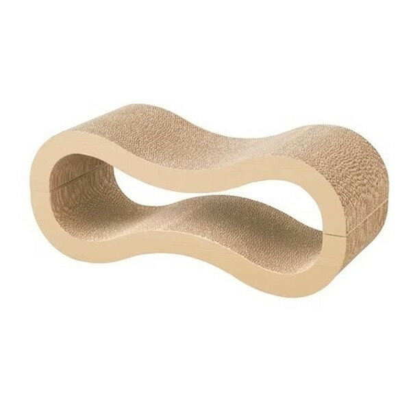 ご注文前にご確認ください※ 商品パッケージや仕様につきまして、予告なく変更されることがございます。商品説明★ 上下で分解可能で、様々な使い方ができるモチーフ爪とぎです。★ 使い方は、上下を合わせたループ形状・上下それぞれを使うウェーブ形状・波型を2枚並べるワイドタイプなどがあります。★ 目が粗い段ボールを使用しており、研ぎカスが出にくいです。スペック* 商品サイズ(約)…・ウェーブ形状: 600×230×120mm・ワイドタイプ: 600×460×120mm* 耐荷重(約): 6kg* パーツリスト: 爪とぎ×2、すべり止め×2セット(8枚付き)、面ファスナー×8セット(黒8枚、白8枚)