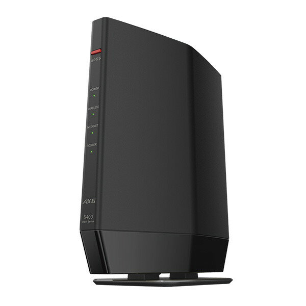 BUFFALO WSR-5400AX6P-BK [LANe@ 11ax/ac/n/a/g/b 4803+573Mbps]