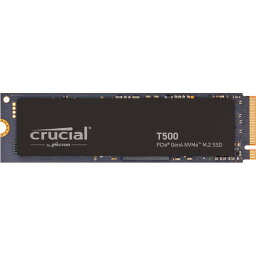 Crucial CT2000T500SSD8JP T500 [内蔵SSD (2TB・NVMe(PCIe Gen 4 x4)・M.2)] メーカー直送