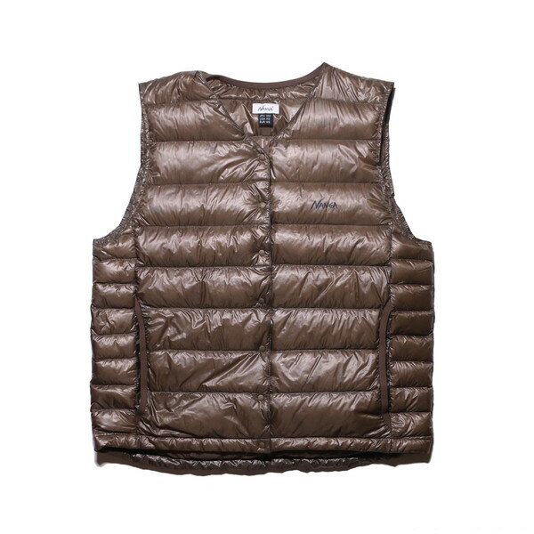 NANGA ʥ ʡ٥  INNER DOWN VEST(WOMEN) MOCHA WM ND2242-1B313 N1IVMO42