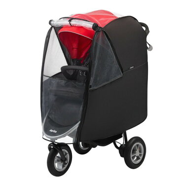 Aprica スムーヴ レインカバープラス ブラック BK