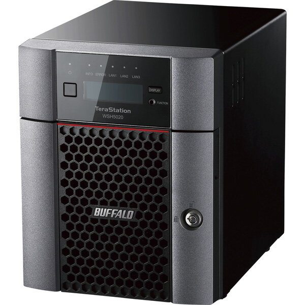 BUFFALO WSH5420DN16W9 ハードウェアRAID TeraStation WSH5420DNW9シリーズ 4ベイ デスクトップNAS 16TB Workgroup