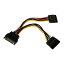 StarTech PYO2SATA [15cm SATAŸ֥ (ꥢATA Yʬ/ץå֥ 1x SATA Ÿץ饰-2x SATAŸ쥻ץ)]