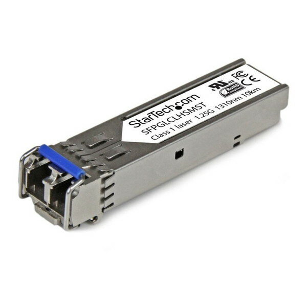 StarTech SFPGLCLHSMST [SFPモジュール (Cisco製品SFP-GLC-LH-SM互換/1000BASE-LX/LH準拠光トランシーバ/1310nm/DDM)]