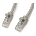 StarTech N6PATC5MGR O[ [5m JeS[6 LANP[u (RJ45[fBORlN^(c܂h~Jo[t) MKrbgC[TlbgΉCat6 UTPP[u)]