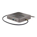 StarTech 102B-USBC-MULTIPORT [マルチポートアダプター (USB-C接続/デュアルモニター/4K60Hz HDMI 2.0/100W...