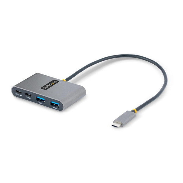 StarTech 5G2A2CPDB-USB-C-HUB [USBnu (Type-Cڑ/100W USB PDpXX[/USB 3.2 Gen 1/5Gbps/2x USB-A + 2x USB-C/30cmzXgP[u/USB-CXvb^[/4|[gUSBgnu)]