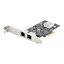 StarTech PR22GI-NETWORK-CARD [ͥåȥץ (PCI Express x2/2ݡ/2.5G/ޥӥåȥͥå/2.5GBASE-T & NBASE-T/ܥե졼/PC ѥ PCIe LAN)]