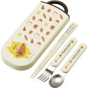 スケーター TACC2AG ノラネコぐんだん お弁当 トリオセット(箸・スプーン・フォーク) 開けやすいスライド式 抗菌加工