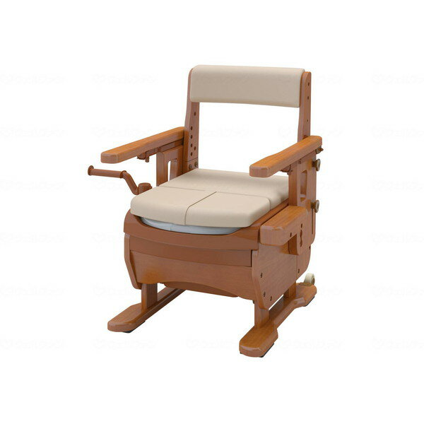 アロン化成 家具調トイレ セレクトR ひじかけはねあげ 幅:標準 暖房・脱臭 533870 メーカー直送