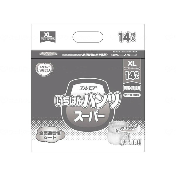 商品説明★ 安心の消臭効果コンパクト圧縮包装全面通気性シートふんわりやわらか肌着感覚!!★ たっぷり安心吸収パワフル吸収体で尿をたっぷり吸収し、長時間の装着も安心。★ 全面通気性シートクロスライク全面通気性シートを使用し、ムレやカブレを防止。★ 消臭加工吸収量約1.7倍 ※パンツレギュラーとの比較目安吸収量:約600cc総吸収量:約1000ccウエストゴムの色:グリーンスペック* ウエストサイズ:100〜140cm* 目安吸収量:600cc