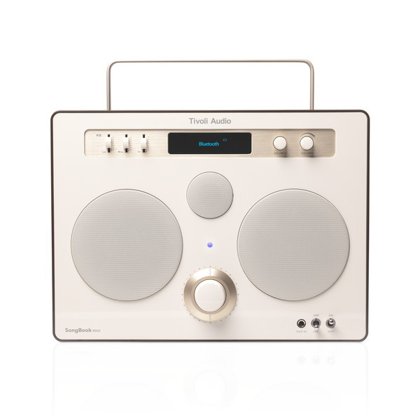 Tivoli Audio SBM-0643-JP Cream/Brown SongBook MAX [ポータブルBluetoothスピーカー (プリアンプ内蔵&ラジオ機能付き)]