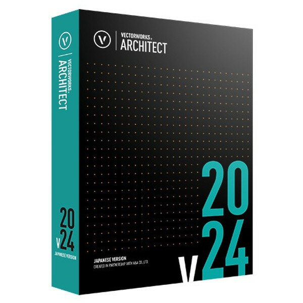 A&A Vectorworks Architect 2024 スタンドアロン版 [CAD]