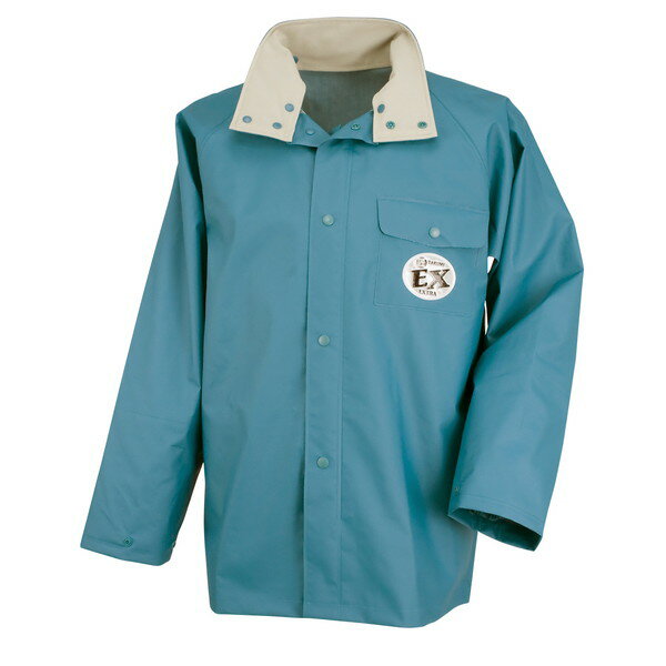 カジメイク 1010 匠EXジャケット ターコイズ LL
