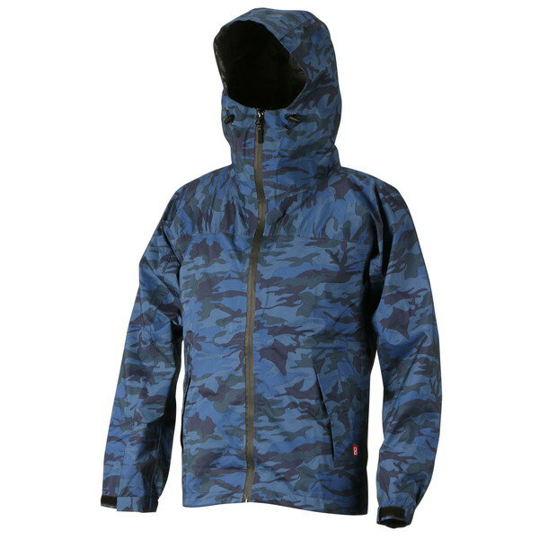 カジメイク 7570 ストレッチシールドジャケット ブルーカモ S