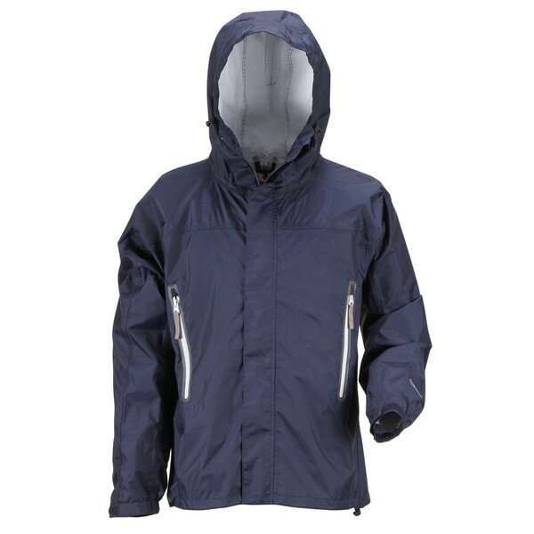 カジメイク 7710 KJレインパーカー ネイビー M