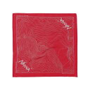 NANGA ナンガ パルバットコントアーマップバンダナ レッド NANGA PARBAT CONTOUR MAP BANDANNA FREE RED NA2253-3F503 N1GTREN4