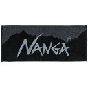 NANGA ナンガ ロゴフェイスタオル M.グレー NANGA LOGO FACE TOWEL FREE M.GRY NA2254-3F519 N1FTMY65(4)