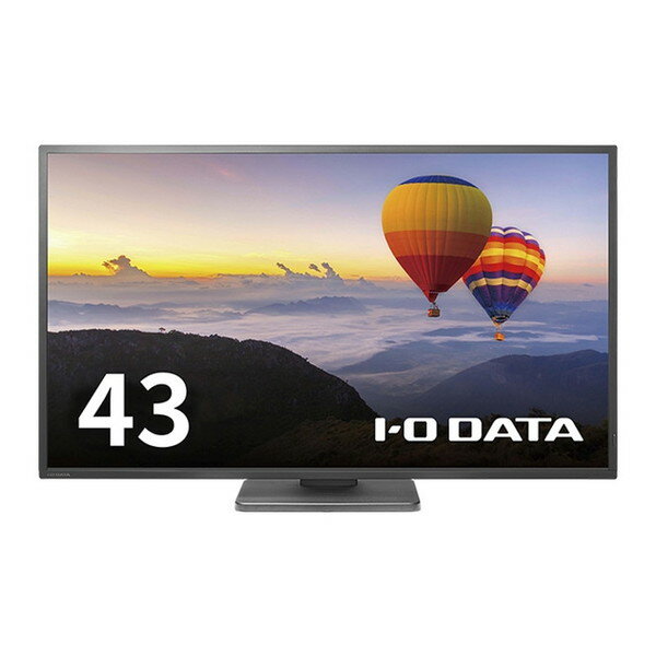 IODATA LCD-AHU431XDB ֥å [43磻ɱվǥץ쥤 (4Kб)]