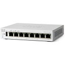 Cisco C1200-8T-D Catalyst 1200 8-port GE Desktop Ext PS PoE Input