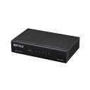 BUFFALO LSW7-GT-5ES/BK Giga 5ポート スイッチングハブ 電源外付け 金属筐体 マグネット付属 ブラック(2)