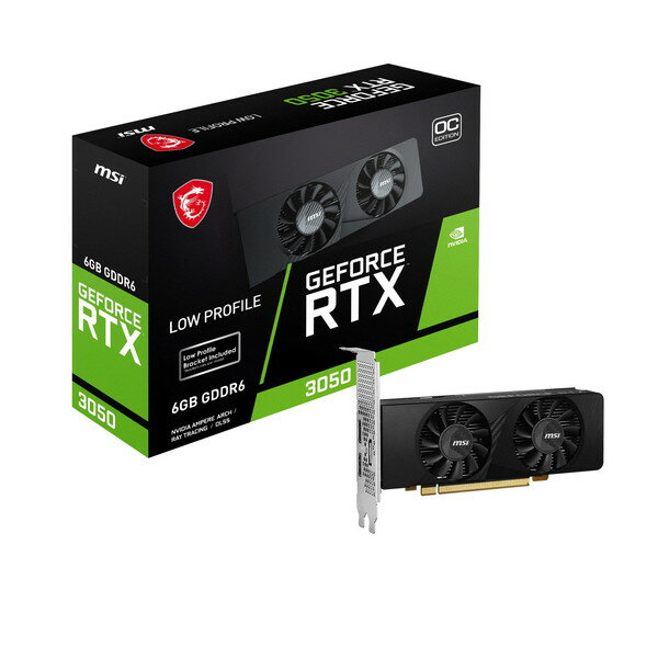 MSI GeForce RTX 3050 LP 6G OC [OtBbN{[h]