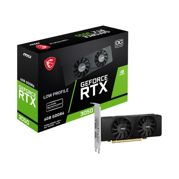 【5/15限定!エントリー&抽選で最大100%Pバック】 MSI GeForce RTX 3050 VENTUS 2X 6G OC [グラフィックボード]