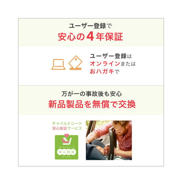 マキシコシ ロディフィックス R アイサイズ オーセンティックグリーン 【保証期間：4年】 [ チャイルドシート ジュニアシート ISOFIX アイソフィックス シートベルト固定 ] 2