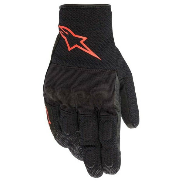 alpinestars S MAX DRYSTAR GLOVE 1030 BK RD FLUO XL グローブ