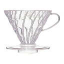 HARIO V60 透過ドリッパー 02 クリア(3)