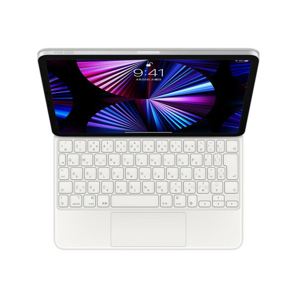 APPLE MJQJ3J/A ホワイト 11インチiPad Pro(第4世代) iPad Air(第5世代)用 Magic Keyboard 日本語