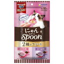 ユニチャーム 銀のスプーン三ツ星グルメおやつ にゃんSpoon 2種のアソート まぐろ&かつお味 100g