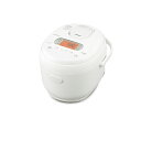 炊飯器 3合炊き アイリスオーヤマ RC-MDA30-W ジャー炊飯器 3合 ホワイト 白 一人暮らし メーカー直送 エクプラ特選