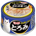 いなばペットフード CIAO とろみ 猫缶 缶 猫用 80g 国産 とろみタイプ ミルキータイプ ま ...