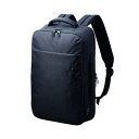 ELECOM BM-BPTWBK ビジネスリュック 12L 2way 撥水加工 14インチノートPC 収納可 通勤 通学 ビジネスバッグ ブラック