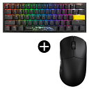 Ducky dk-one2-pro-rgb-mini-silver One 2 Pro Mini RGB Cherry Speed Silver RGB ゲーミングキーボード(英語配列 / 有線) + Sprime sp..