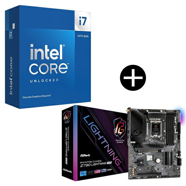 Intel Corei7-14700KF CPU + ASRock Z790 Lightning WiFi }U[{[h Zbg