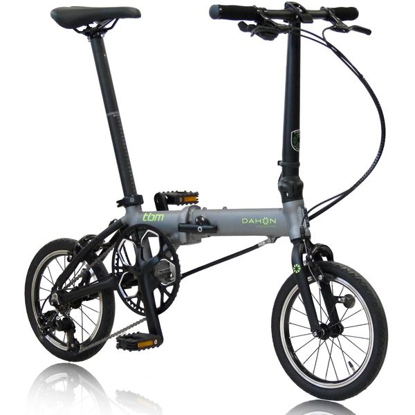 DAHON INTERNATIONAL(ۥ 󥿡ʥʥ) tbm (ƥӡ) եǥ󥰥Х 14 [3®ߥե졼] Smoke Gray