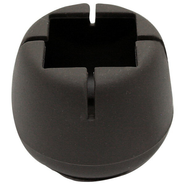 和気産業 GK-812 ワイドフェルトキャップ 角脚用 ダークブラウン 4個入