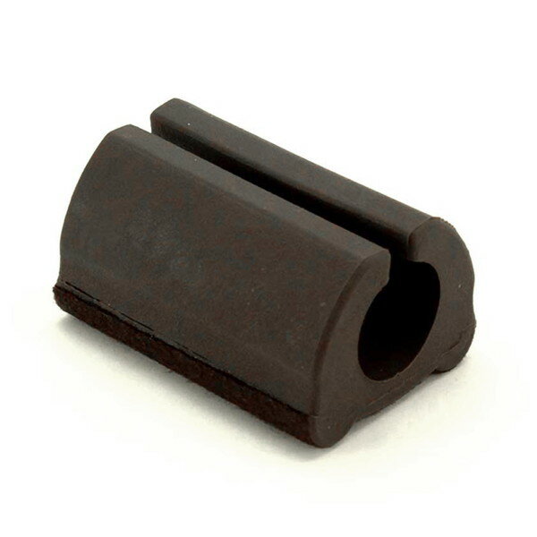 和気産業 GK-332 パイプイス用保護キャップ フェルト付き 濃茶 4個入