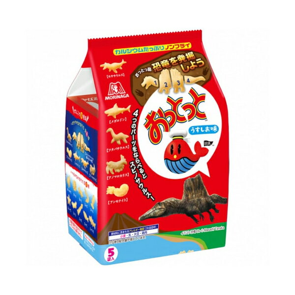 森永 おっとっと うすしお味 5袋 x10 メーカー直送 ギフト プレゼント お歳暮 冬ギフト