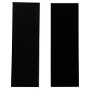 和気産業 BR038 強力面ファスナー バリバリテープ 車内用 黒 2枚入