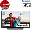 y[Xz AEgbgۏ؃Zbg PANASONIC TH-43GX855 VIERA [43V^ nEBSECSfW^ 4K ter] [2020N]