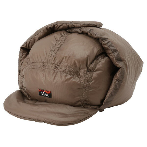 NANGA ナンガ マウンテンロッジ ダウンイヤーフラップ MOUNTAIN LODGE DOWN EAR FLAP CAP MOCHA FREE NA2441-3B001-A N0002105