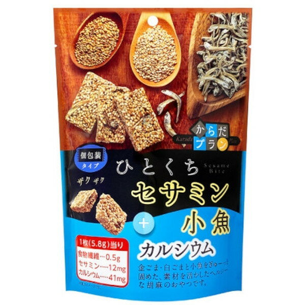 MDホール からだプラン ひとくちセサミン小魚 118g x12 メーカー直送 ギフト プレゼント